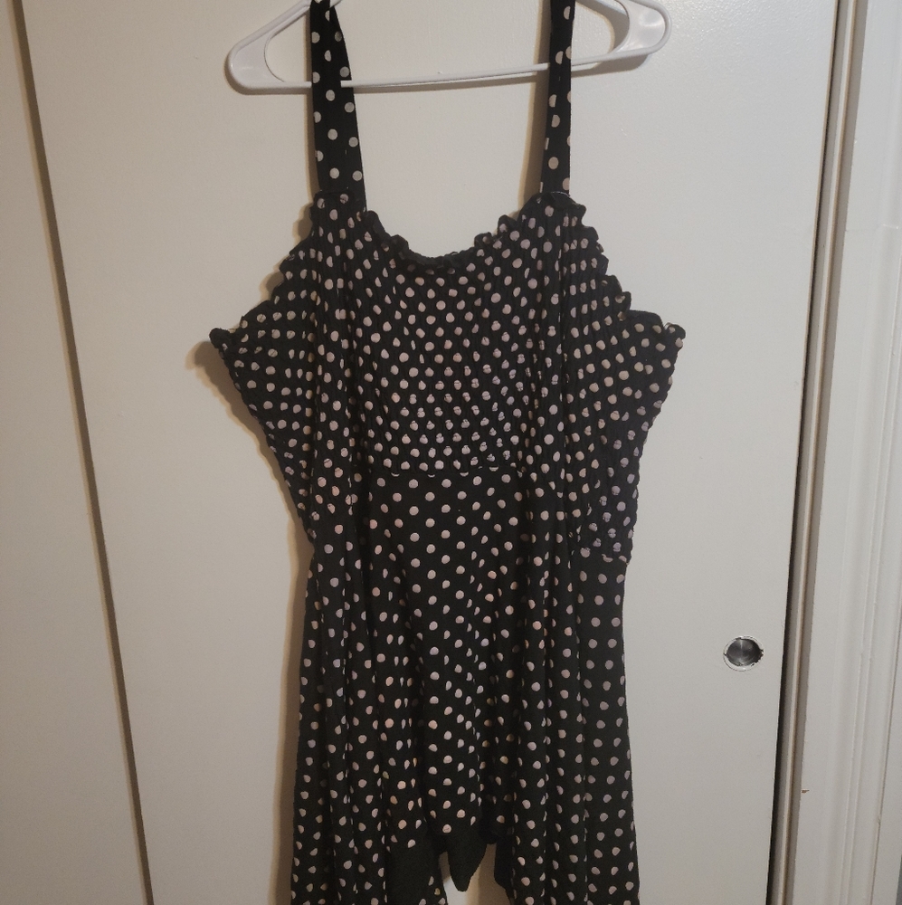 Polka dot summer dress